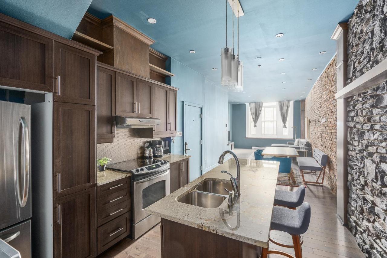 Appartamento Boutique Lofts Notre Dame - Vieux Montréal Esterno foto
