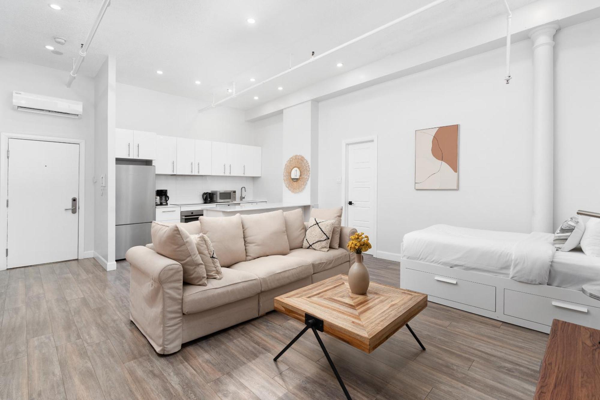 Appartamento Boutique Lofts Notre Dame - Vieux Montréal Camera foto